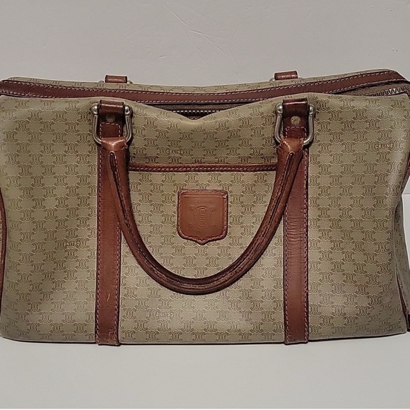Celine Other - Celine Macadam Vintage Boston bag
